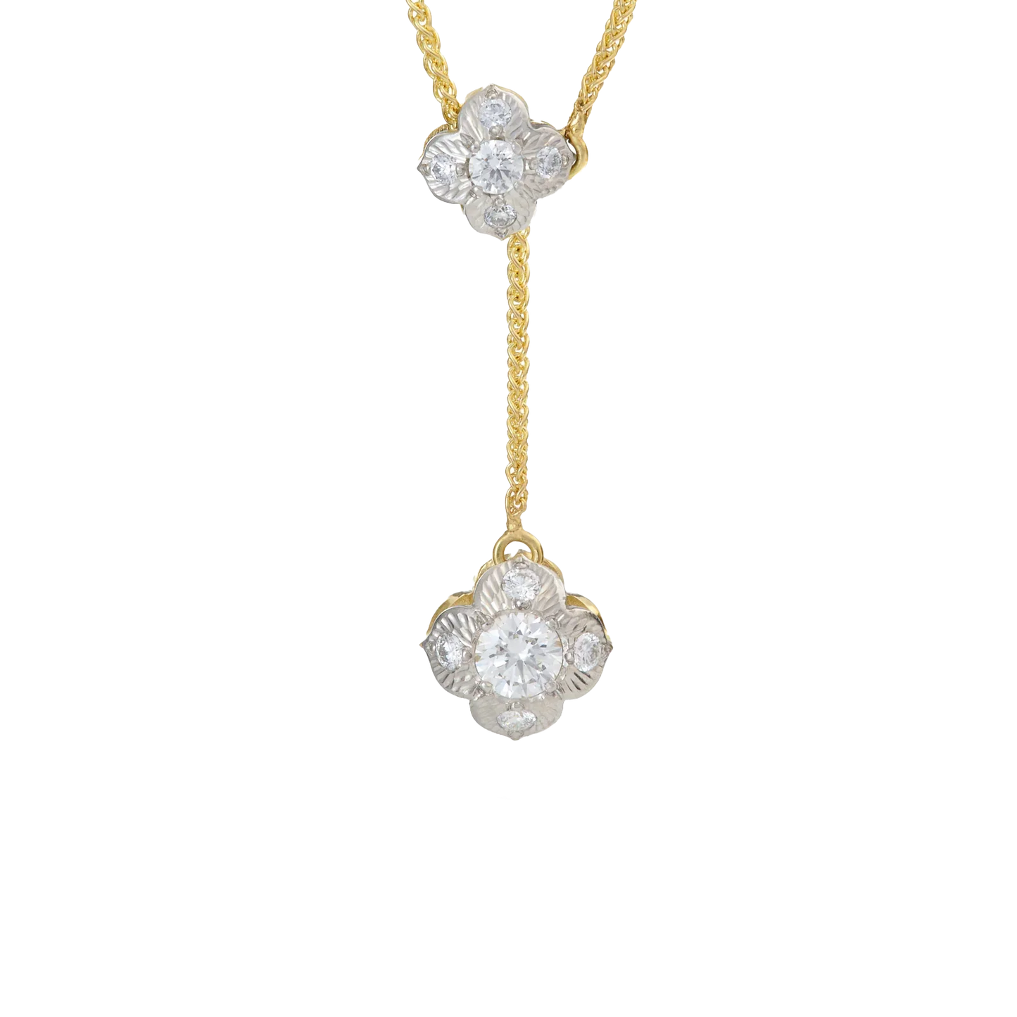 Reversible Diamond Lariat - Folium