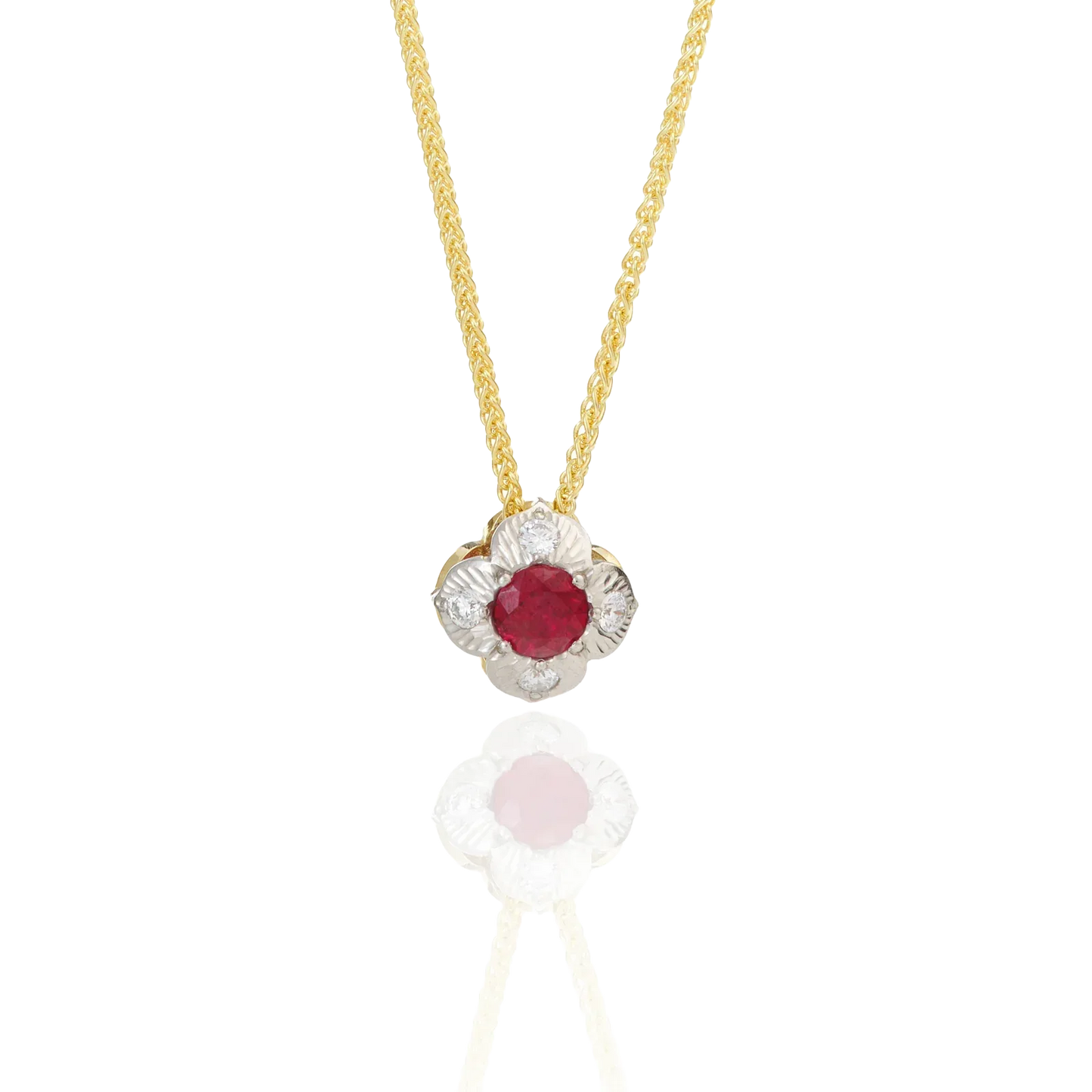 Ruby Pendant - Folium