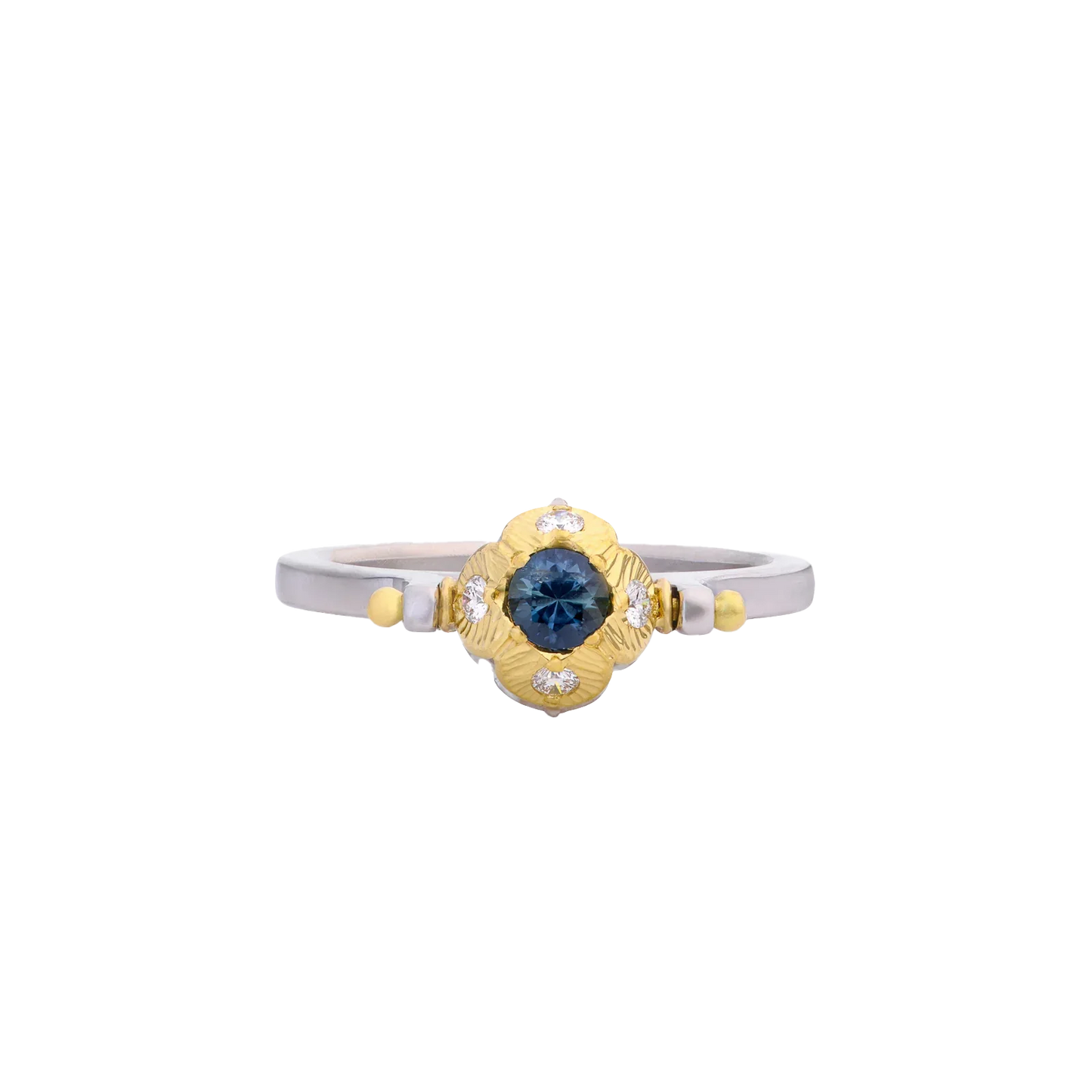 Sapphire Spinning Ring - Folium