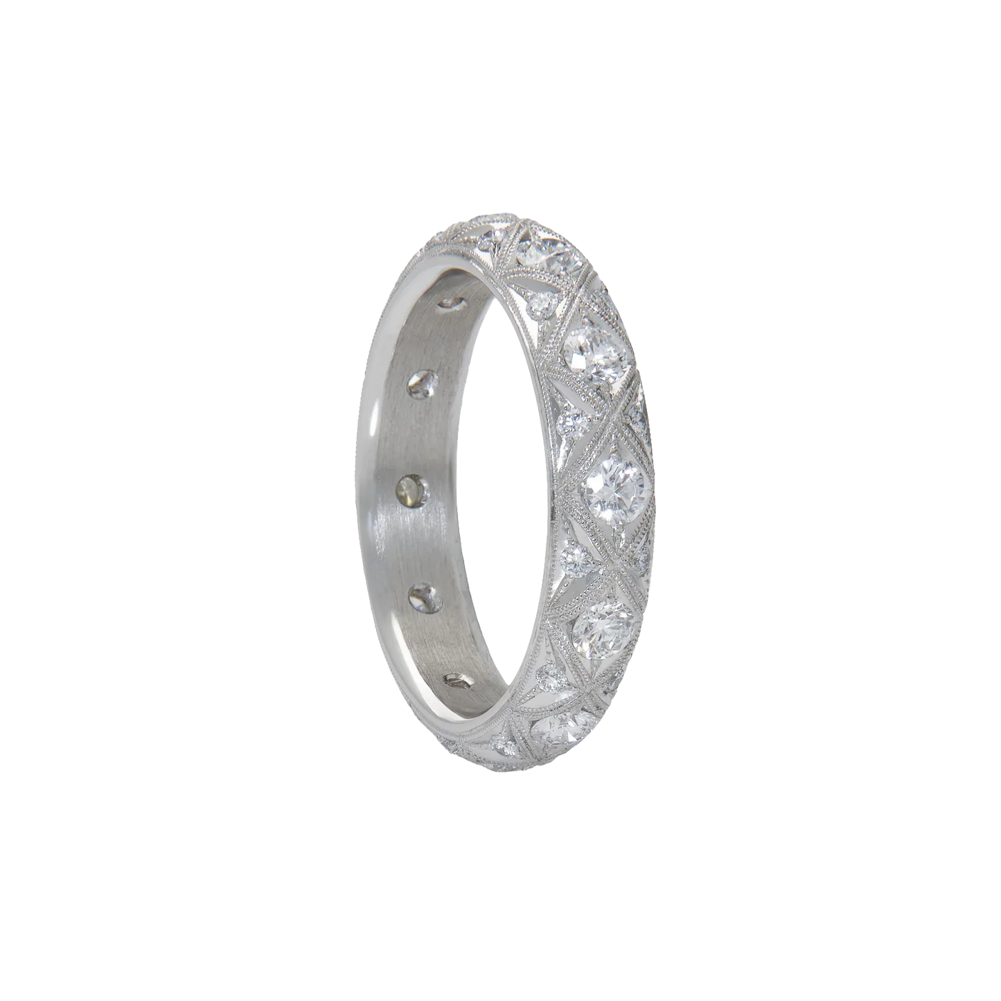 4.5mm Eternity Band in Platinum - Folium
